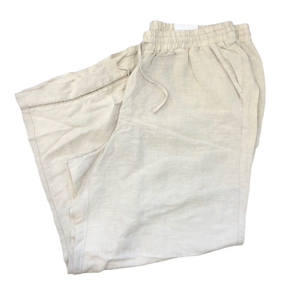 Lane Bryant Pants - LANE‎ BRYANT LINEN CAPRIS 18/20